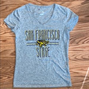 💢5/$20SF State V neck T